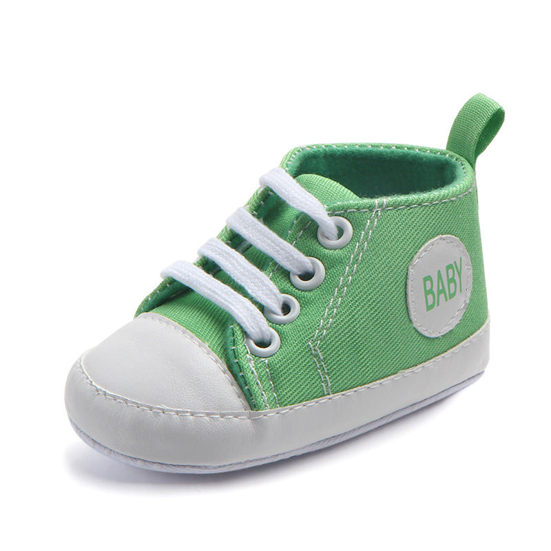 Canvas Sports Sneakers for Babies - Anti-Slip First Walkers Shoes