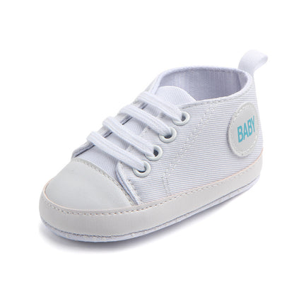 Canvas Sports Sneakers for Babies - Anti-Slip First Walkers Shoes