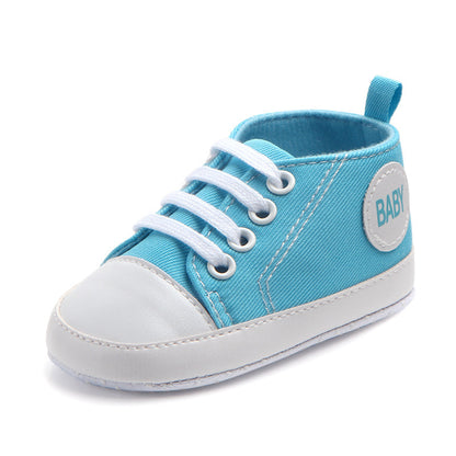 Canvas Sports Sneakers for Babies - Anti-Slip First Walkers Shoes