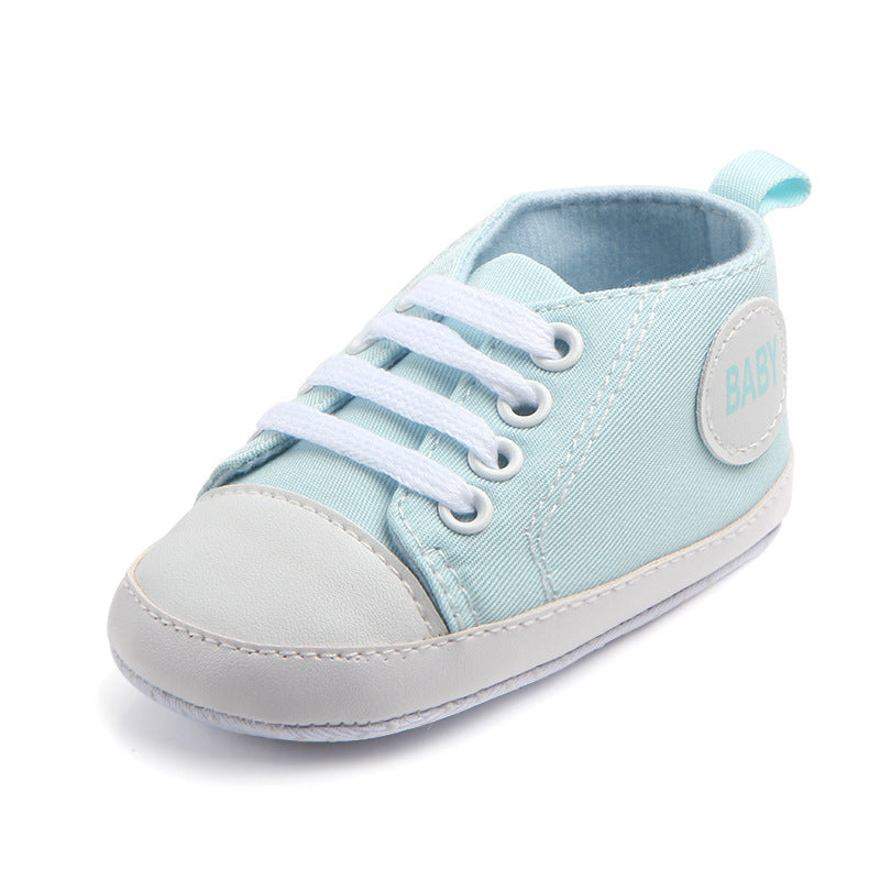 Canvas Sports Sneakers for Babies - Anti-Slip First Walkers Shoes