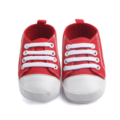 Canvas Sports Sneakers for Babies - Anti-Slip First Walkers Shoes