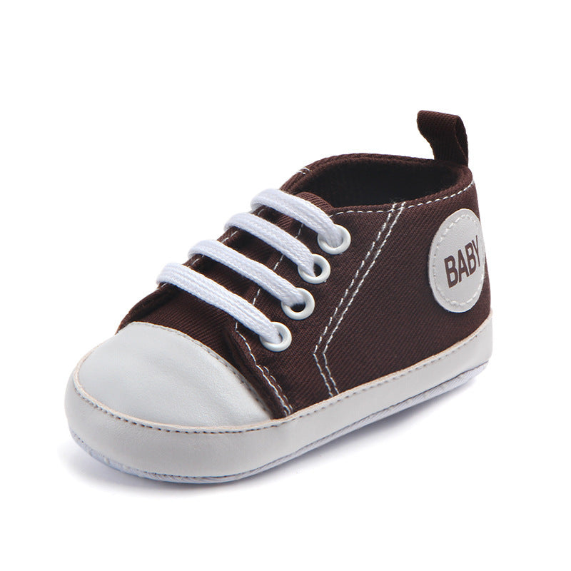 Canvas Sports Sneakers for Babies - Anti-Slip First Walkers Shoes