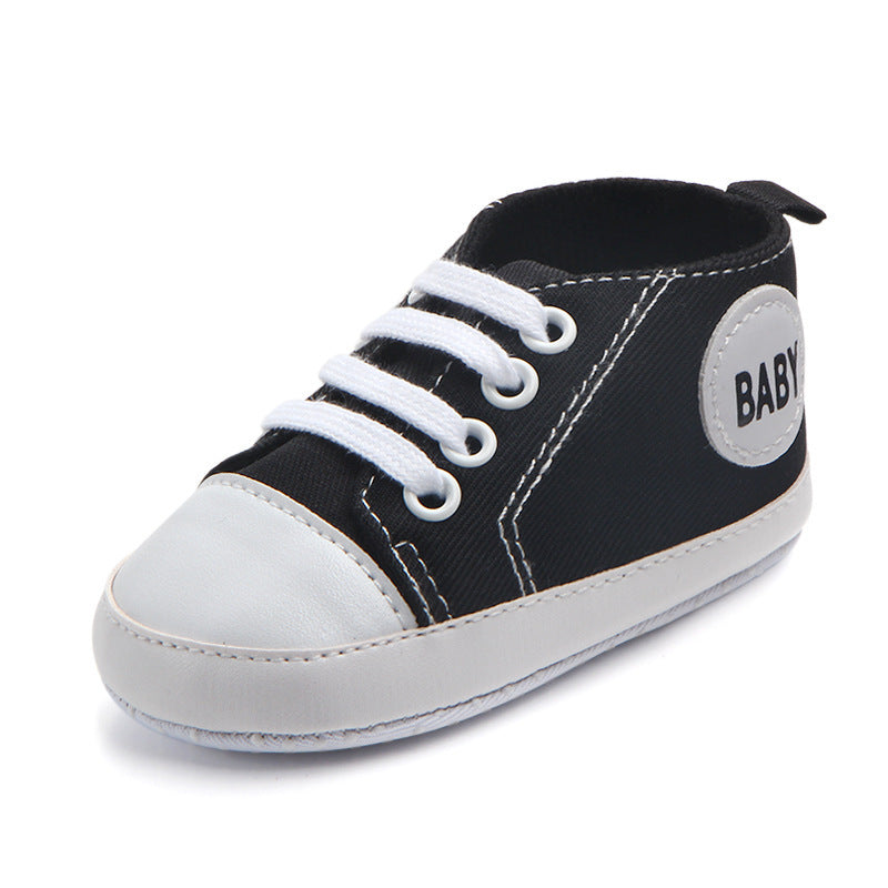 Canvas Sports Sneakers for Babies - Anti-Slip First Walkers Shoes