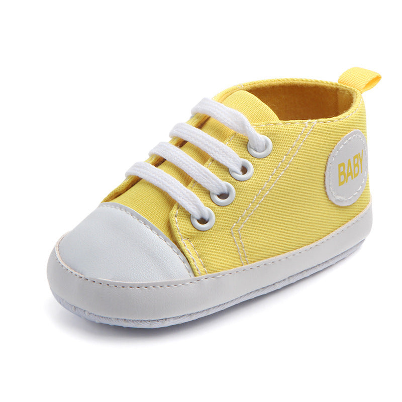 Canvas Sports Sneakers for Babies - Anti-Slip First Walkers Shoes