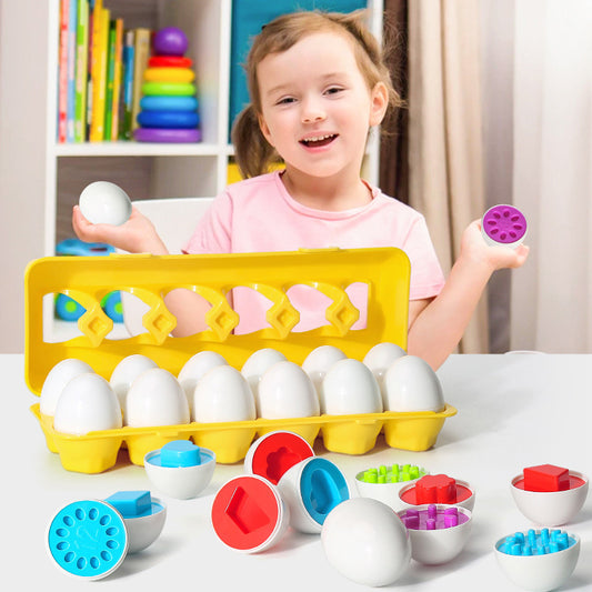 Educational Smart Egg Toy - Shape Sorter for Kids