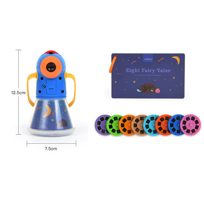 Children’s Storybook Torch Projector - Fun & Interactive Night Light