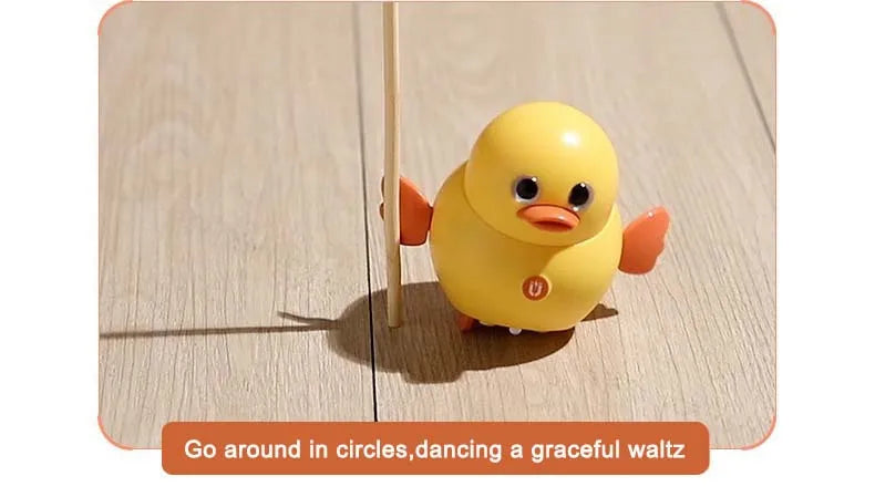 Waddles the Musical Crawling Duck - Fun Learning Toy for Babies