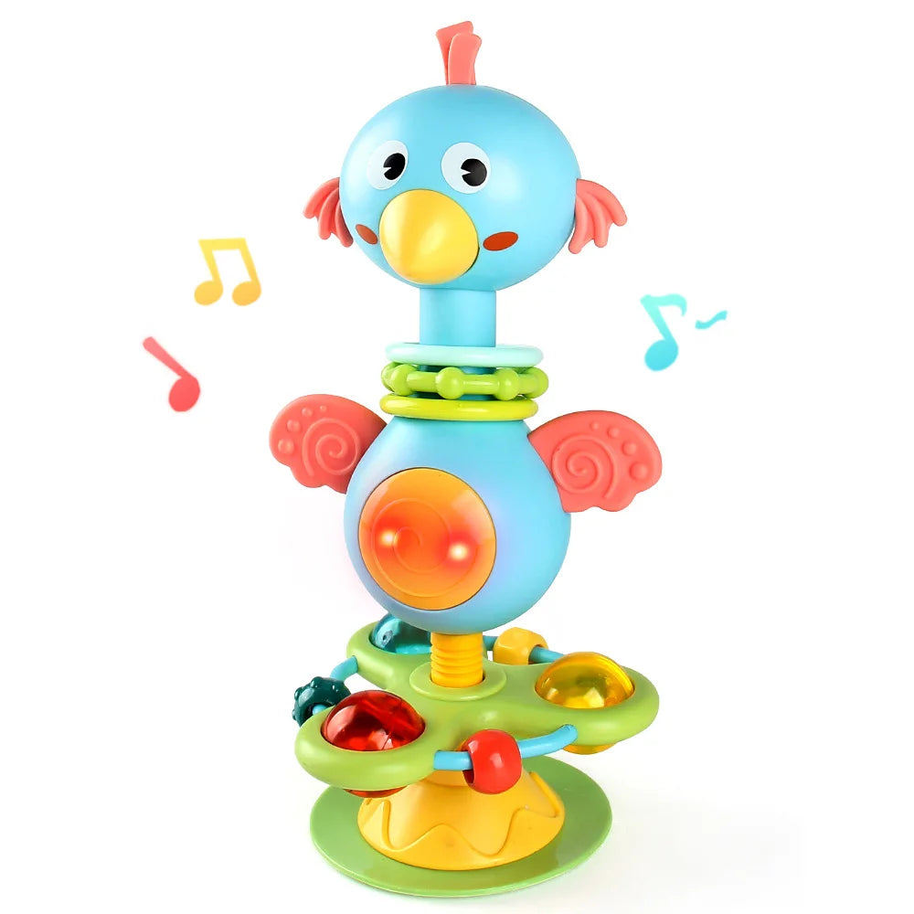 Baby Cartoon Suction Toy - Fun Sounds & Educational Play for Kids