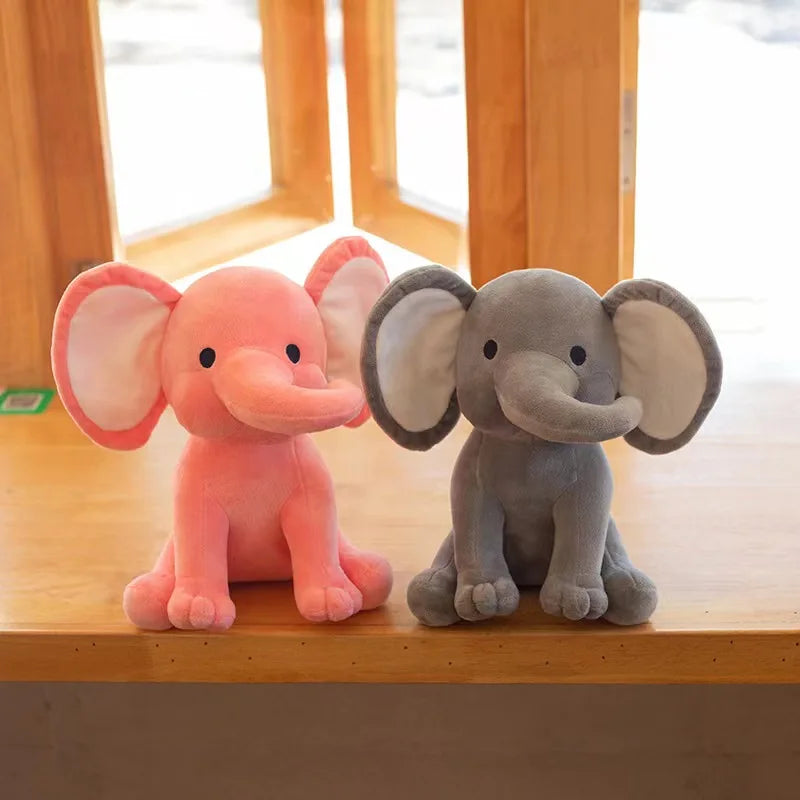 Cozy Elephant Plush Toy - Adorable Stuffed Animal for Kids & Decor