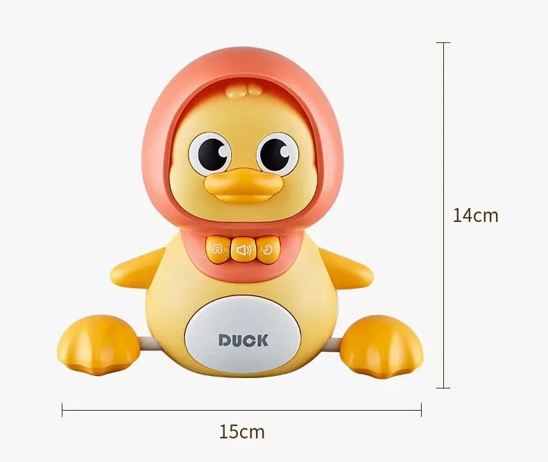 Waddles the Musical Crawling Duck - Fun Learning Toy for Babies