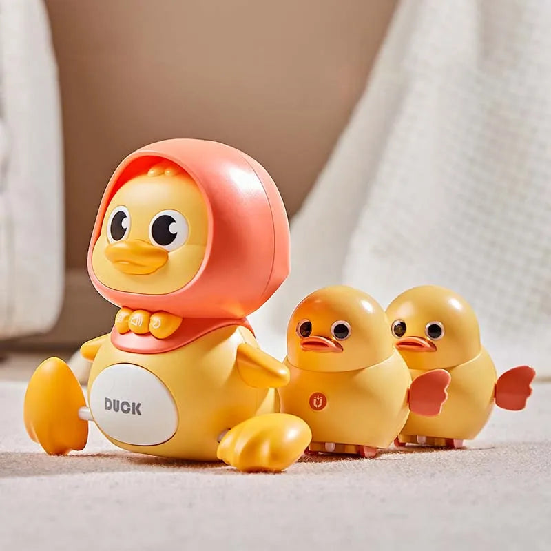 Waddles the Musical Crawling Duck - Fun Learning Toy for Babies