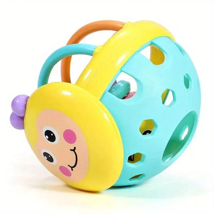 Baby Catch & Rattle Ball - Fun & Developmental Toy for 0-12 Months