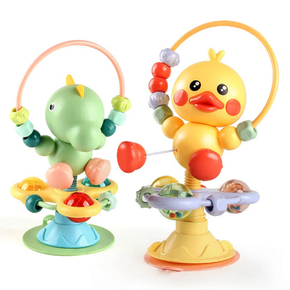 Baby Cartoon Suction Toy - Fun Sounds & Educational Play for Kids