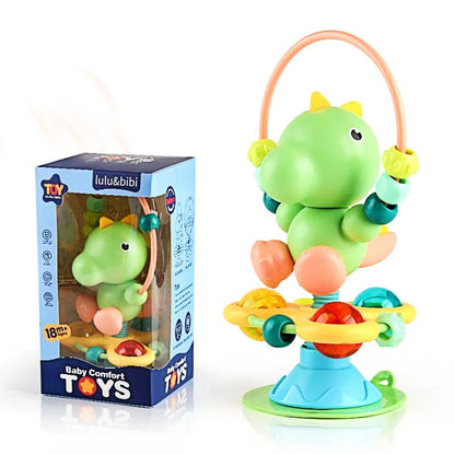 Baby Cartoon Suction Toy - Fun Sounds & Educational Play for Kids