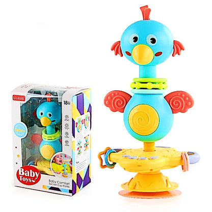 Baby Cartoon Suction Toy - Fun Sounds & Educational Play for Kids