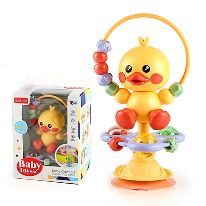 Baby Cartoon Suction Toy - Fun Sounds & Educational Play for Kids