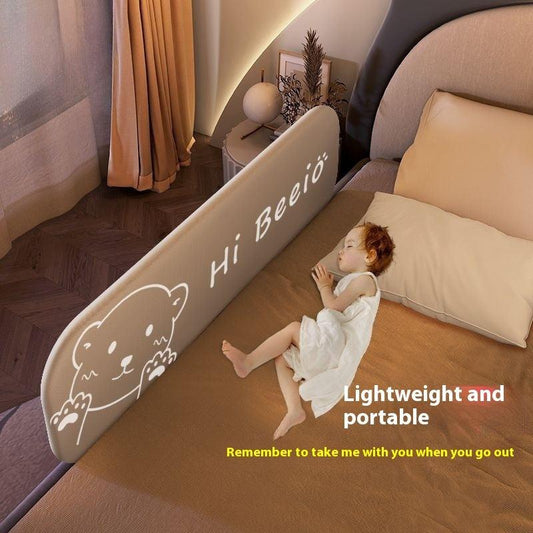 Portable Bed Guardrail - Crib Side Safety Barrier