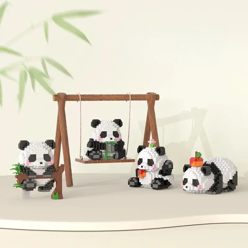 Panda Building Block Toys - Fun & Creative Play for Kids