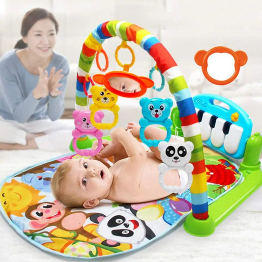 Baby Music Puzzle Play Mat - Educational & Fun Crawling Mat