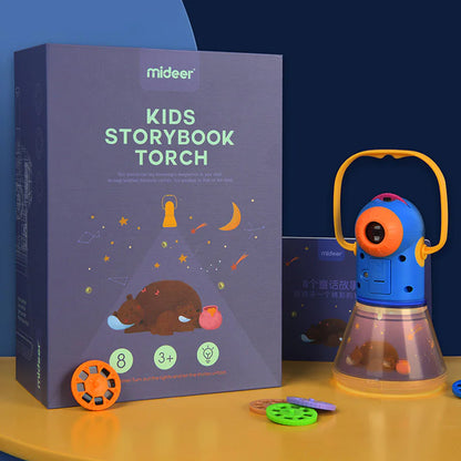 Children’s Storybook Torch Projector - Fun & Interactive Night Light