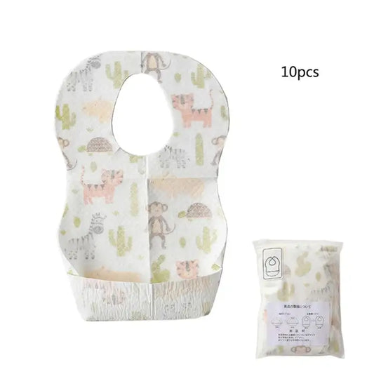 Disposable Baby Bibs - Mess-Free Mealtime Essentials for Babies