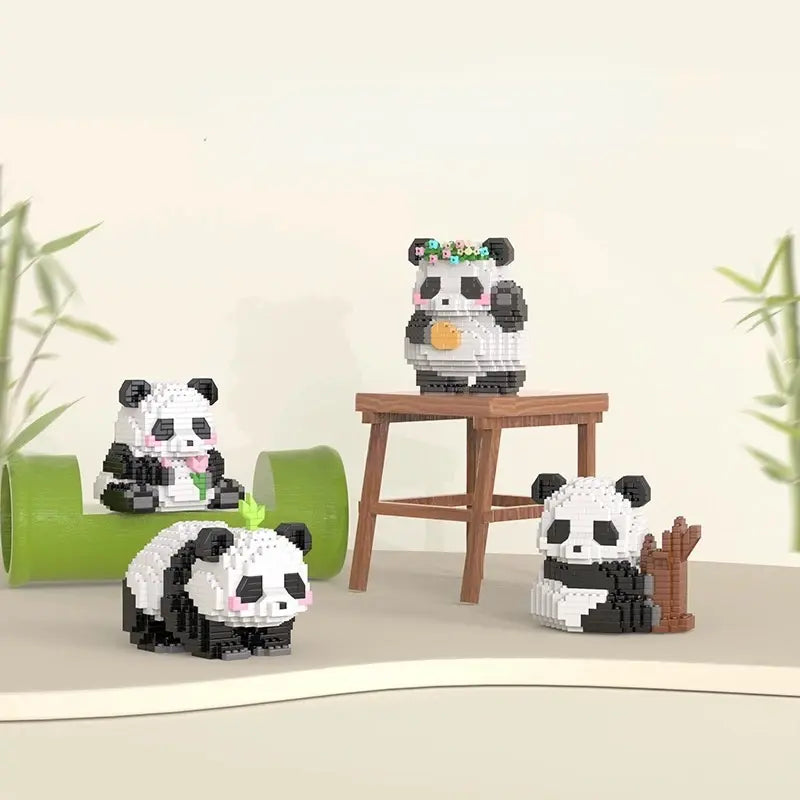 Panda Building Block Toys - Fun & Creative Play for Kids